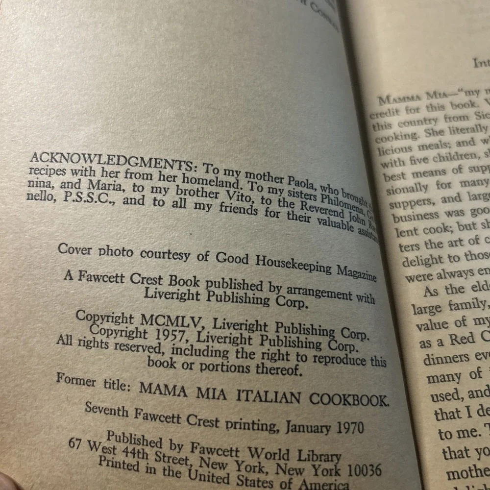 THE HOME BOOK OF ITALIAN COOKING - ANGELA CATANZARO